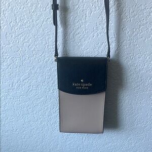 Kate Spade Black and Tan Crossbody Bag